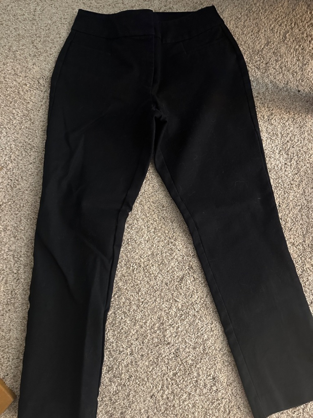 Ann Taylor Factory Black Straight-Leg Women's Jeans